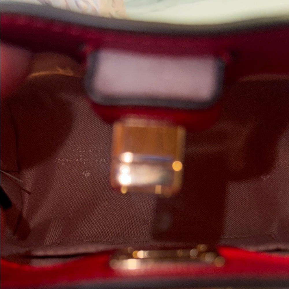 Kate Spade Cherry Red Two-Way Mini Bag NWT - Picture 8 of 8